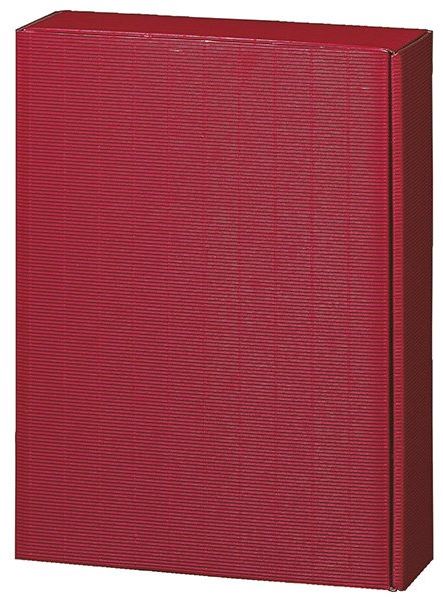 Präsentkartonage für 3 Flaschen (offene Welle)