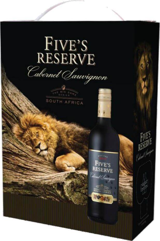 Van Loveren Five's Reserve Cabernet Sauvignon Bag in Box 3 Liter 2022