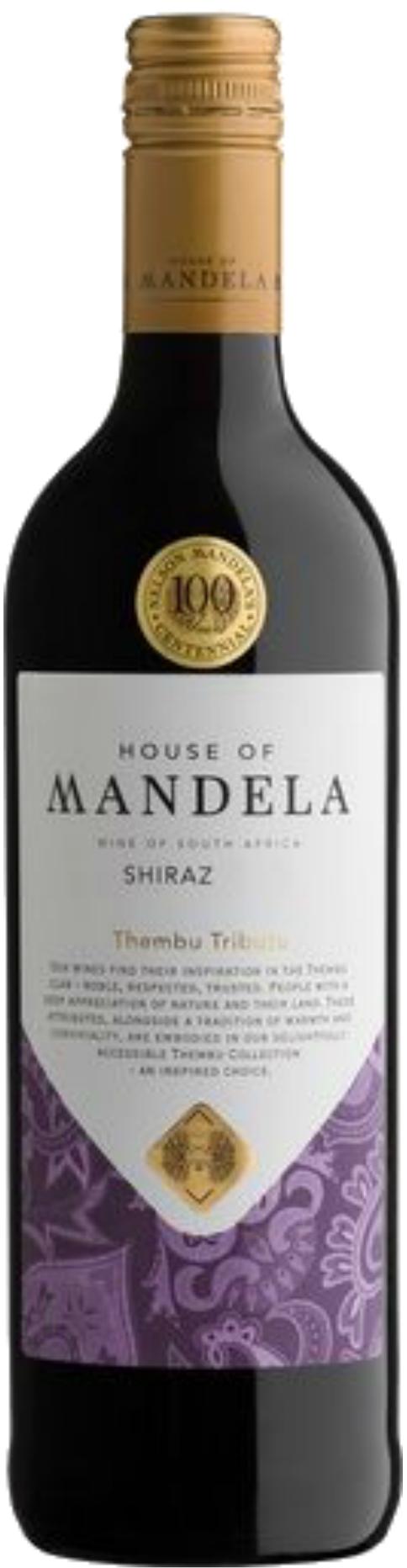 House of Mandela Thembu Shiraz 2018