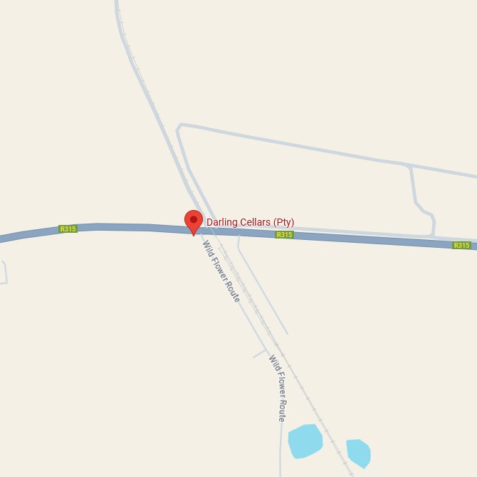 Darling Cellars Karte