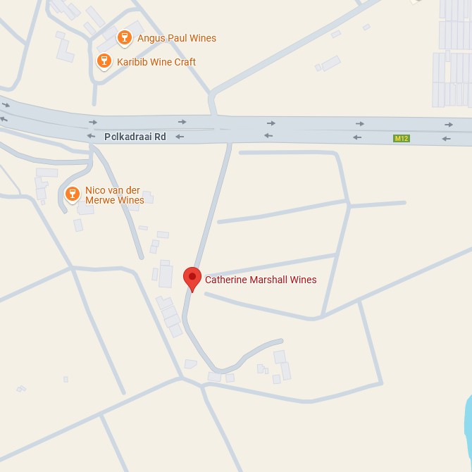 Catherine Marshall Wines Karte