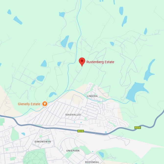 Rustenberg Wines Karte