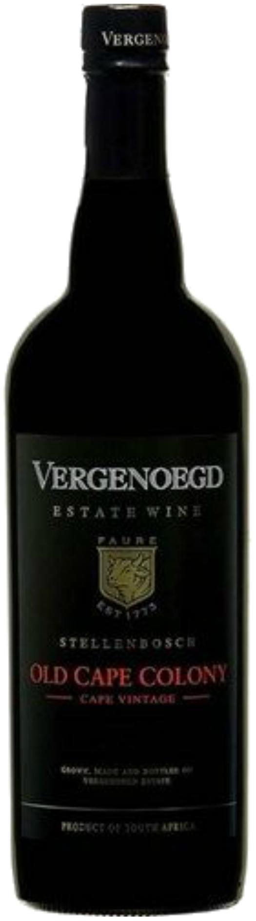 Vergenoegd Old Cape Colony 2012