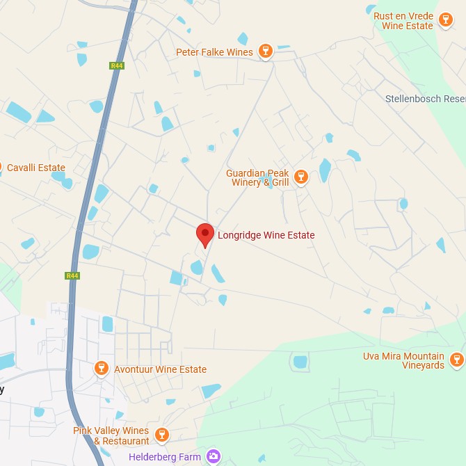 Longridge Wine Estate Karte