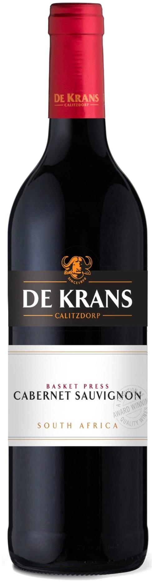 De Krans Basket Press Cabernet Sauvignon 2022
