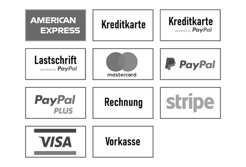 Zahlarten Übersicht auf einen Blick