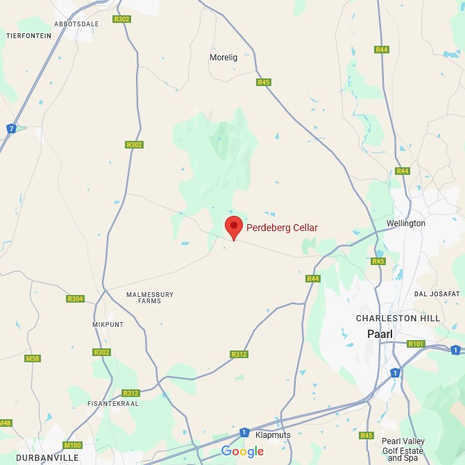 Perdeberg Wines Karte