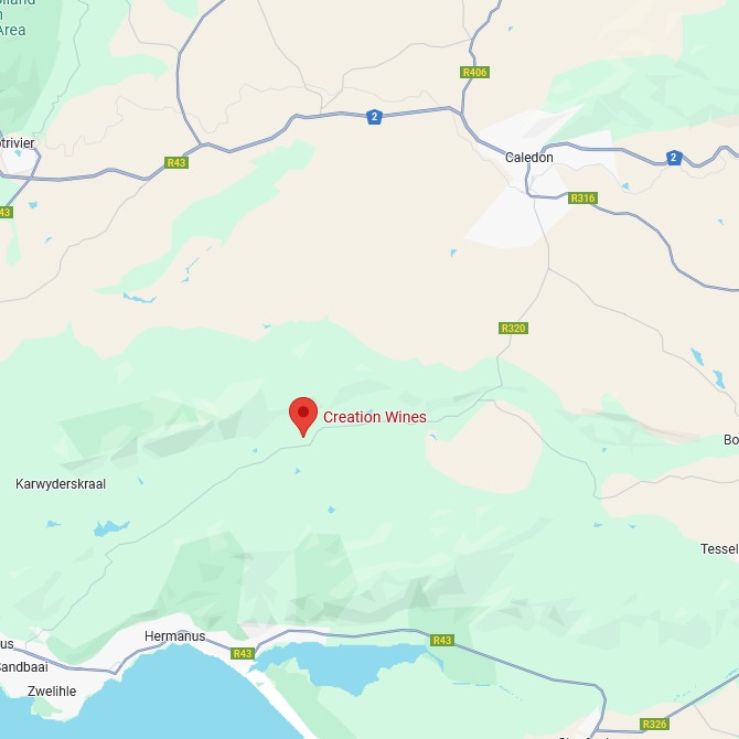 Creation Wines Karte