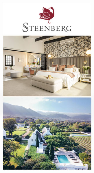 Übernachten auf einem Weingut in Südafrika - Vorstellung des Weingutes Steenberg Vineyards, Region Robertson