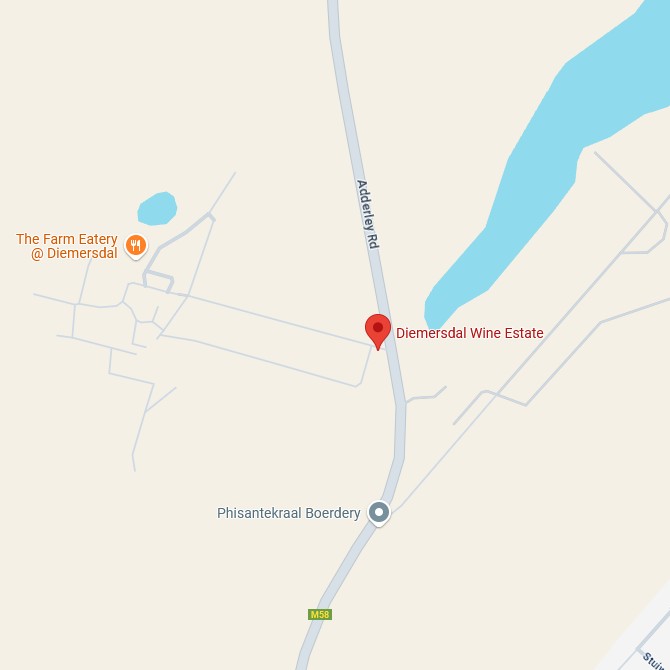 Diemersdal Estate Karte