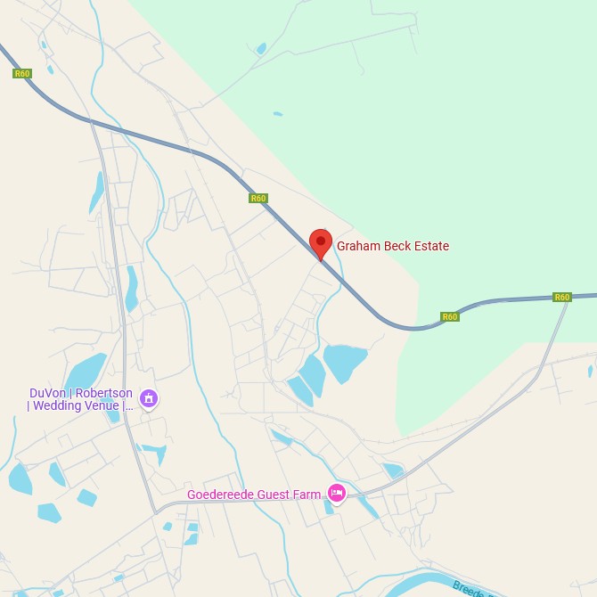 Graham Beck Wines Karte