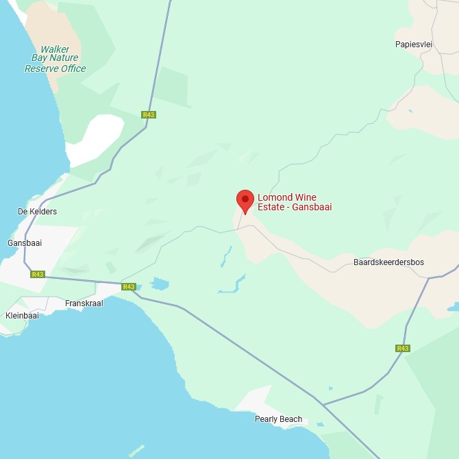 Lomond Wine Estate Karte