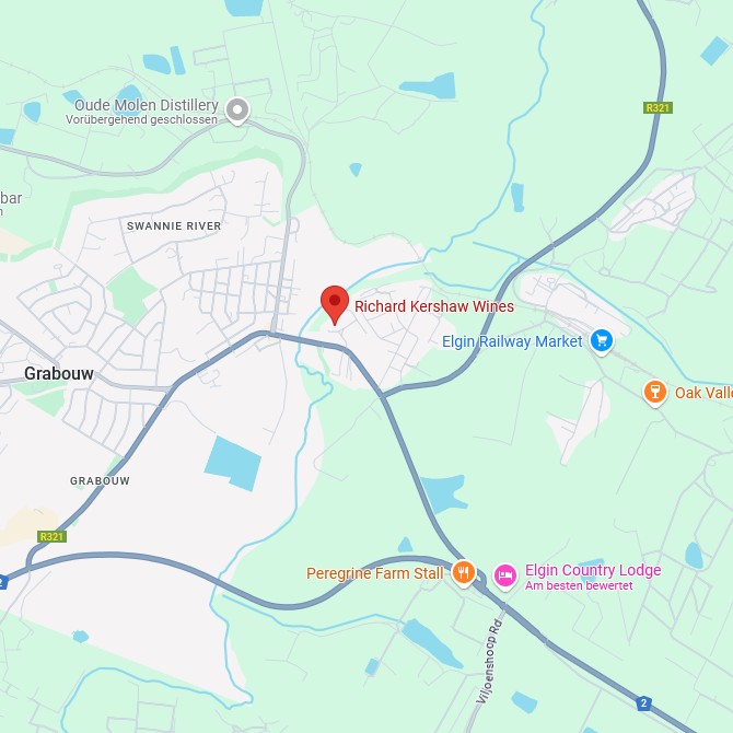 Richard Kershaw Wines Karte